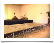  Escenario 0.5 mts. Plancha Descubierta.