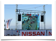 Pantalla LED P10 Outdoor 5 x 4 mts.